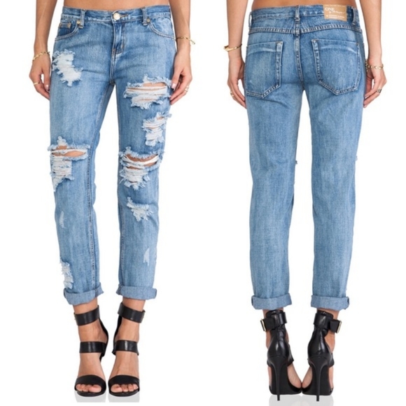 NWOT One Teaspoon Awesome Baggie Jeans - Picture 4 of 14